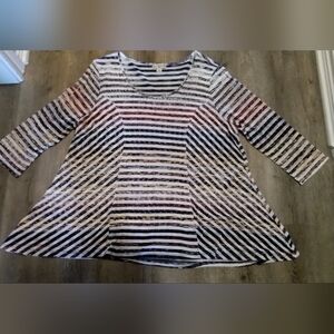 Striped Multicolor Top